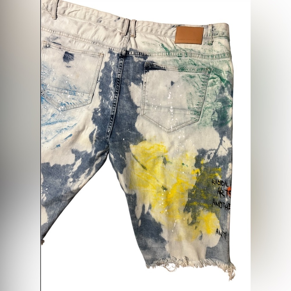 Smoke Rise Denim Riot Shorts - Picture 5 of 13